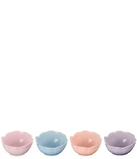 Le Creuset Stoneware Mini Petal Bowls, Set of 4