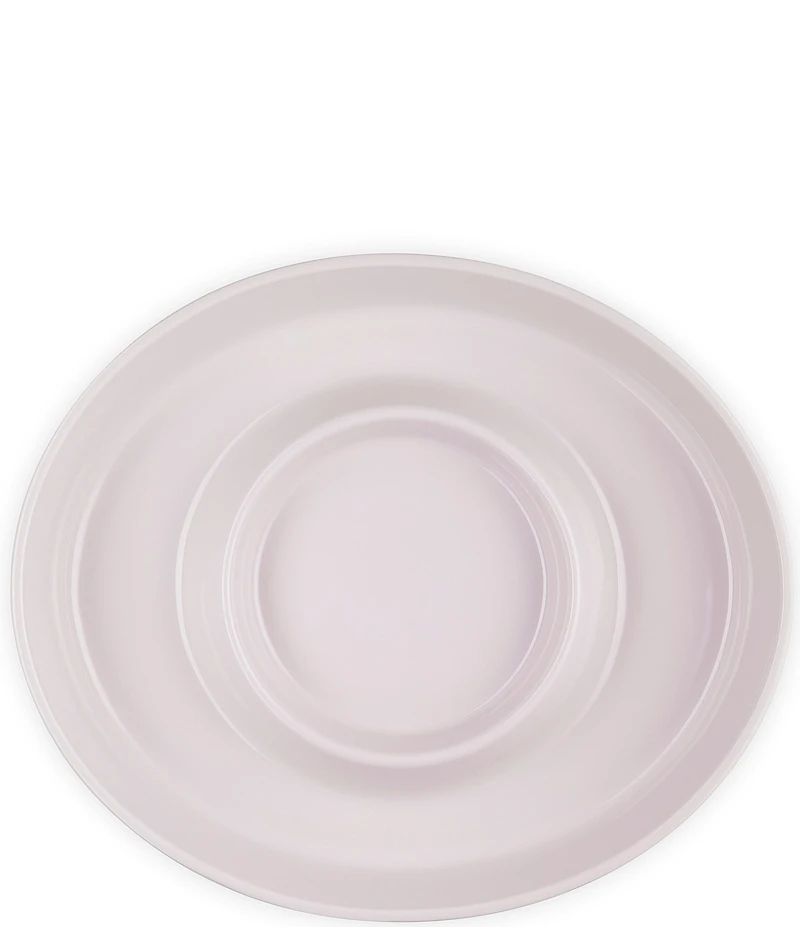 Le Creuset Stoneware Oval Chip and Dip Platter