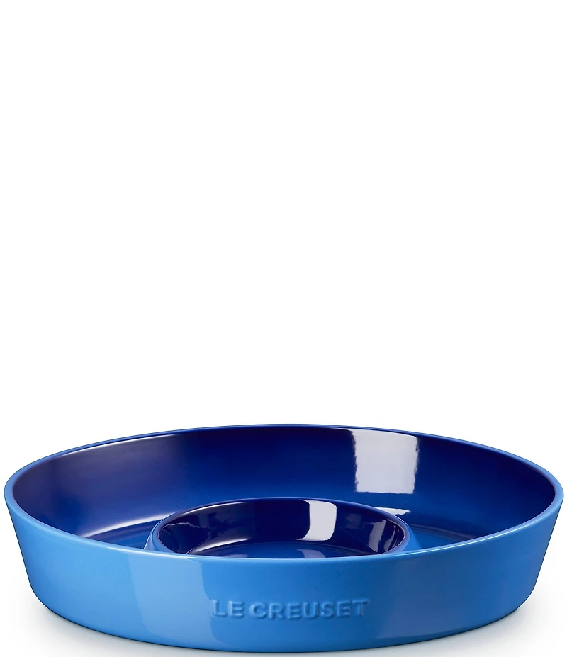 Le Creuset Stoneware Oval Chip and Dip Platter