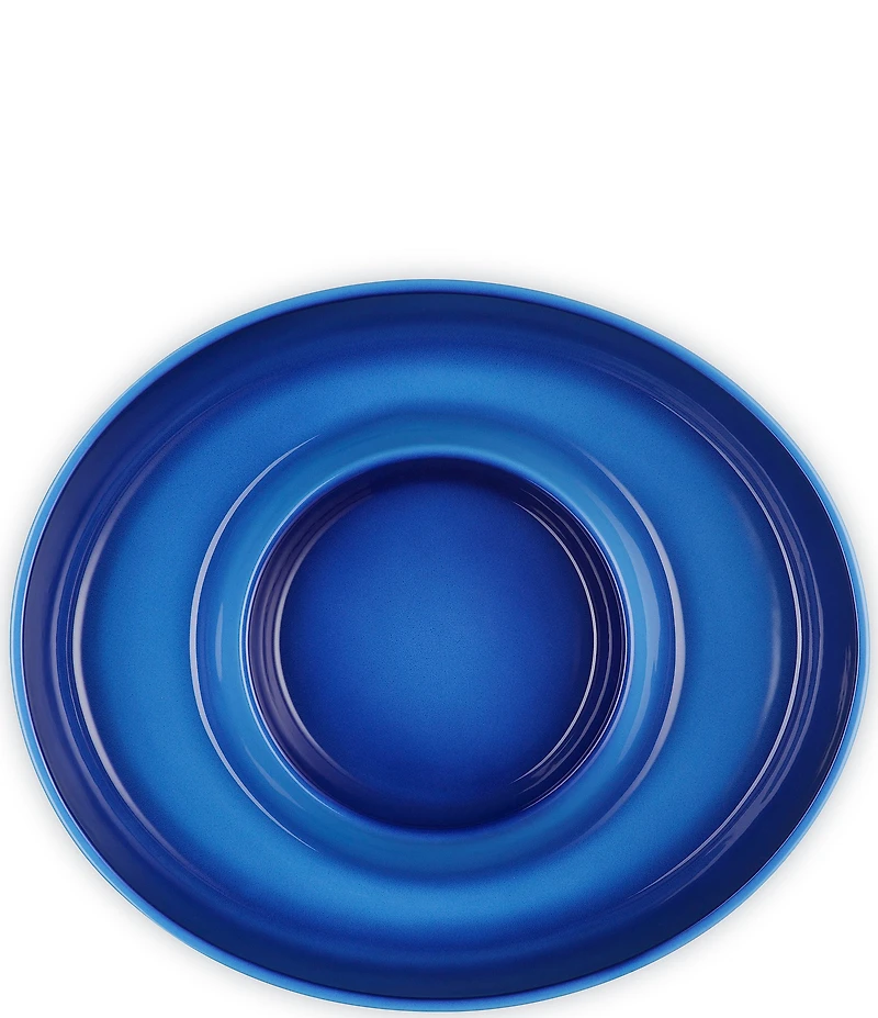 Le Creuset Stoneware Oval Chip and Dip Platter