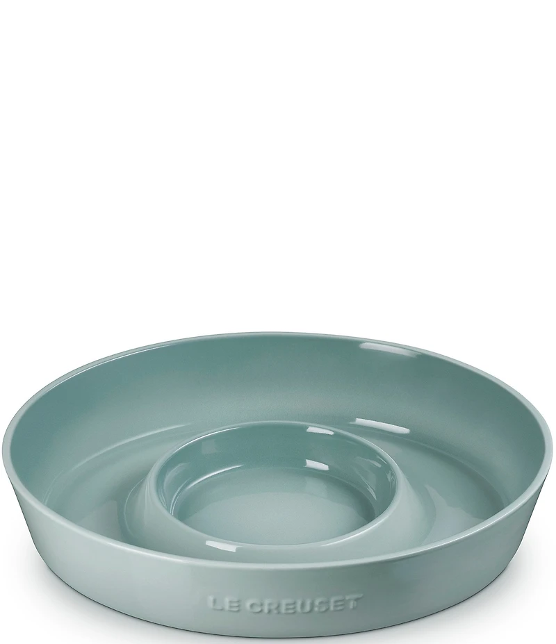Le Creuset Stoneware Oval Chip and Dip Platter