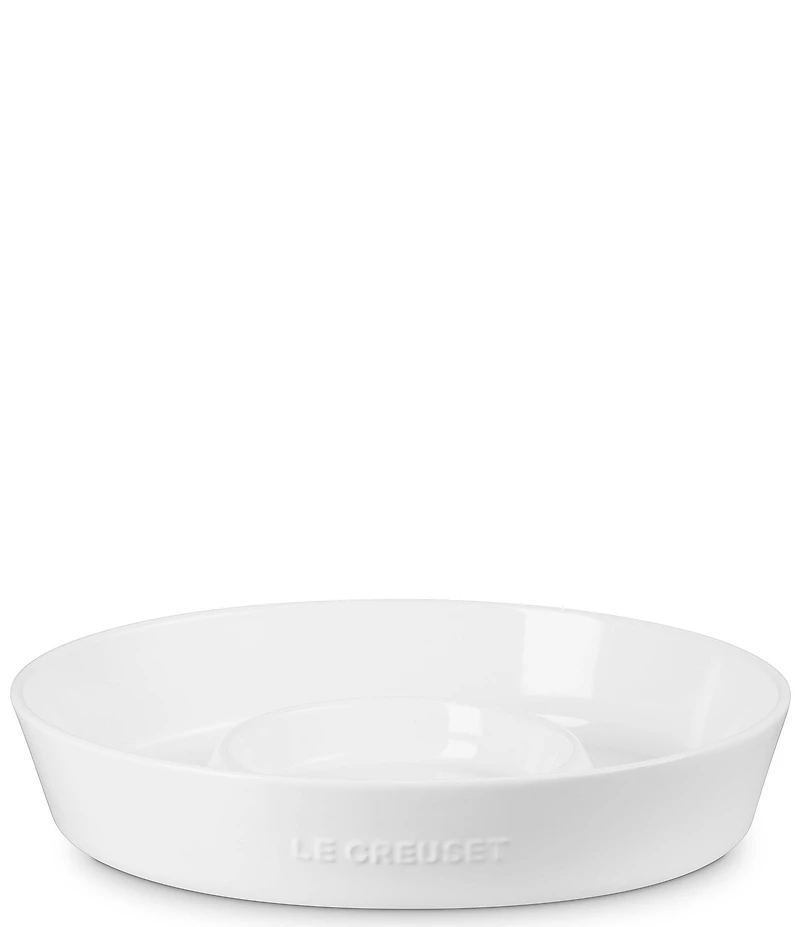 Le Creuset Stoneware Oval Chip and Dip Platter