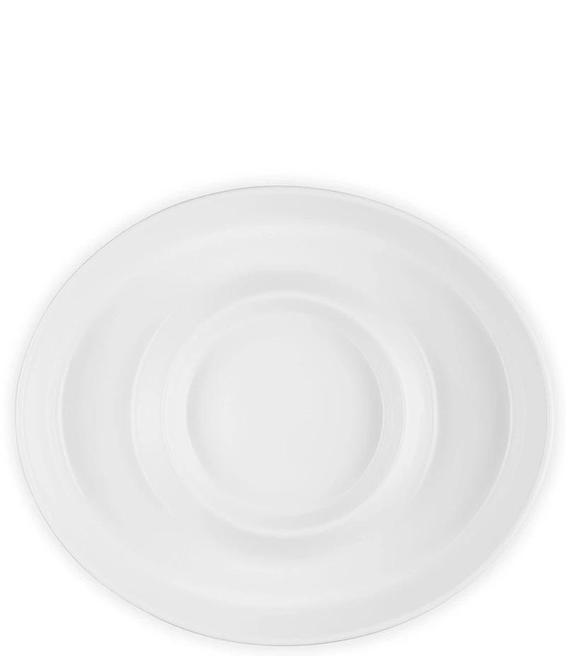 Le Creuset Stoneware Oval Chip and Dip Platter
