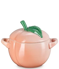 Le Creuset Stoneware Peach Mini Cocotte, 16-oz.
