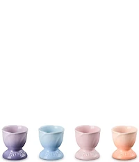 Le Creuset Stoneware Petal Egg Cups, Set of 4