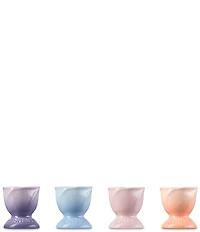 Le Creuset Stoneware Petal Egg Cups, Set of 4