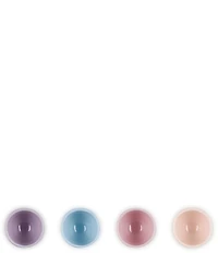 Le Creuset Stoneware Petal Egg Cups, Set of 4