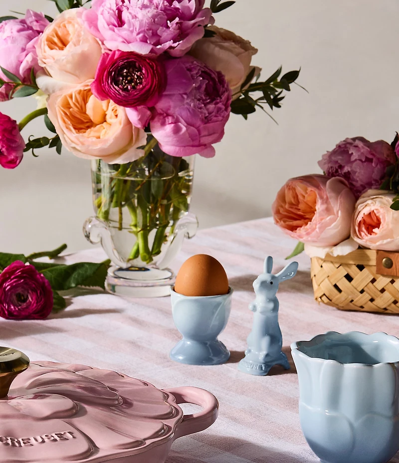 Le Creuset Stoneware Petal Egg Cups, Set of 4