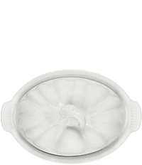 Le Creuset Stoneware Pumpkin Butter Dish, 8.3#double;
