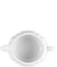Le Creuset Stoneware Pumpkin Gravy Boat with Lid, 14 oz.