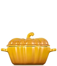 Le Creuset Stoneware Pumpkin Mini Cocotte, 12 oz.
