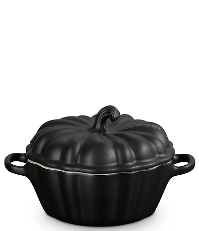 Le Creuset Stoneware Matte Pumpkin Mini Cocotte, 12 oz.
