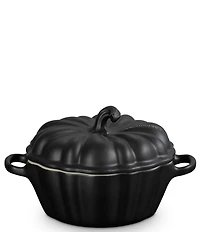 Le Creuset Stoneware Matte Pumpkin Mini Cocotte, 12 oz.