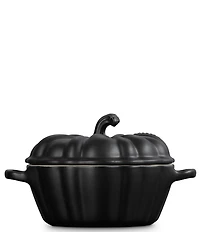 Le Creuset Stoneware Matte Pumpkin Mini Cocotte, 12 oz.