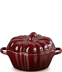 Le Creuset Stoneware Pumpkin Mini Cocotte, 12 oz.