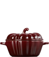 Le Creuset Stoneware Pumpkin Mini Cocotte, 12 oz.