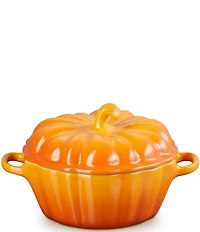 Le Creuset Stoneware Pumpkin Mini Cocotte, 12 oz.