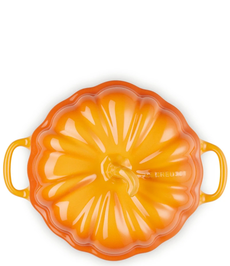 Le Creuset Stoneware Pumpkin Mini Cocotte, 12 oz.