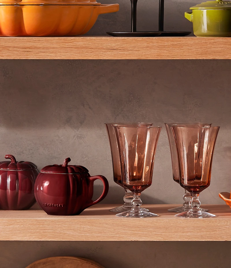 Le Creuset Stoneware Pumpkin Mug with Lid, 14-oz.