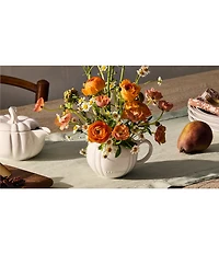 Le Creuset Stoneware Pumpkin Novelty Mug with Lid, 14-oz.