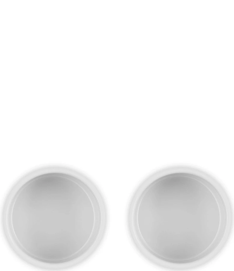 Le Creuset Stoneware Round Ramekin Straight Wall, Set of 2