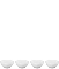 Le Creuset Stoneware Set Of 4 Heart Mini Bowl