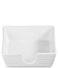 Le Creuset Stoneware Signature Cocktail Napkin Holder - 6 in.