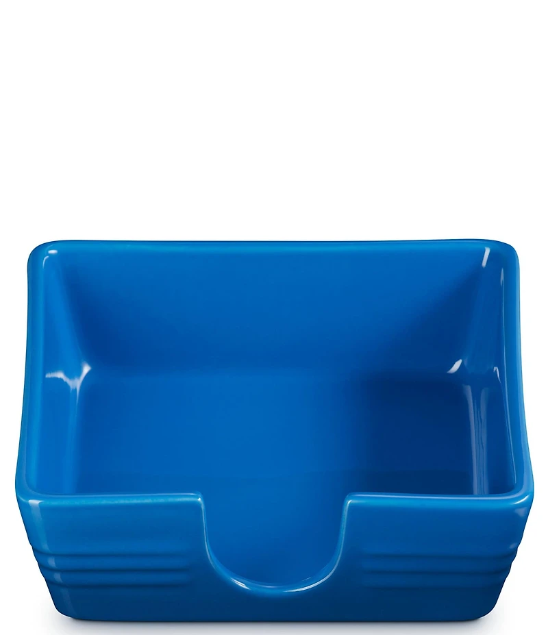 Le Creuset Stoneware Signature Cocktail Napkin Holder - 6 in.