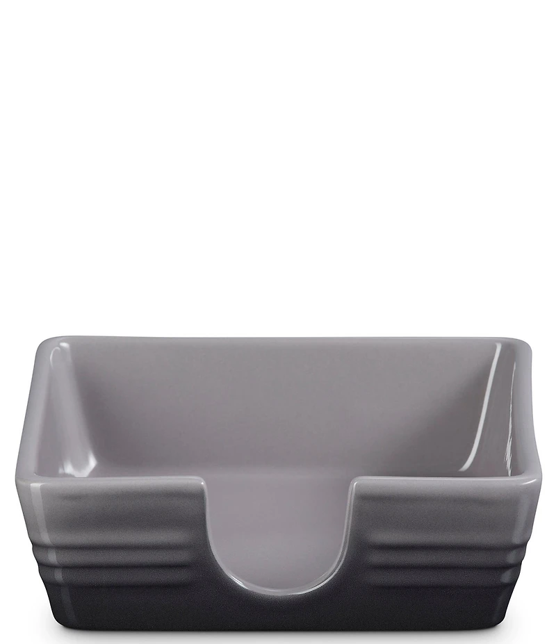 Le Creuset Stoneware Signature Cocktail Napkin Holder - 6 in.
