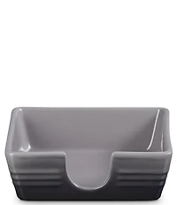 Le Creuset Stoneware Signature Cocktail Napkin Holder - 6 in.