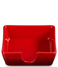 Le Creuset Stoneware Signature Cocktail Napkin Holder - 6 in.