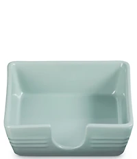 Le Creuset Stoneware Signature Cocktail Napkin Holder - 6 in.