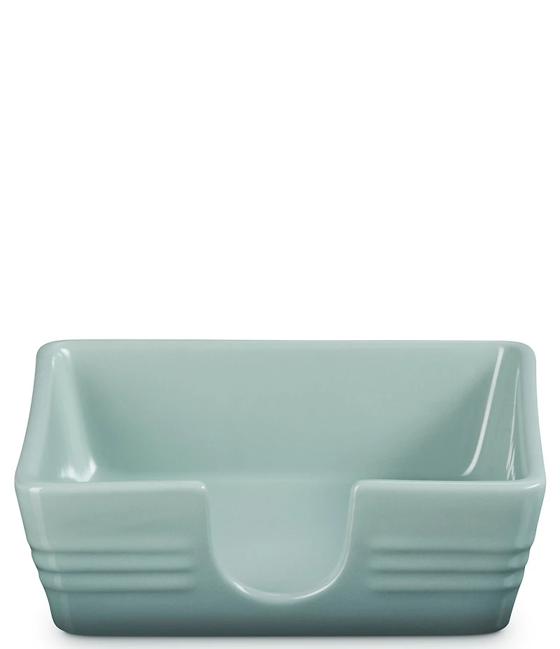 Le Creuset Stoneware Signature Cocktail Napkin Holder - 6 in.