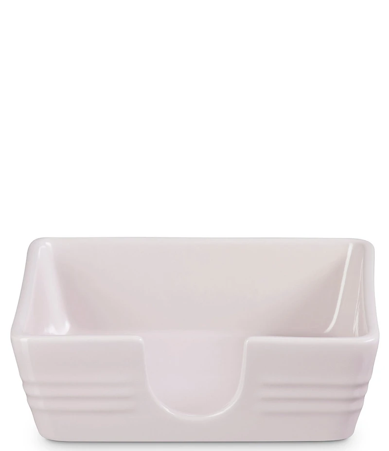 Le Creuset Stoneware Signature Cocktail Napkin Holder - 6 in.