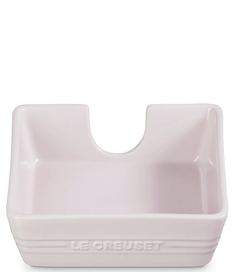 Le Creuset Stoneware Signature Cocktail Napkin Holder - 6 in.