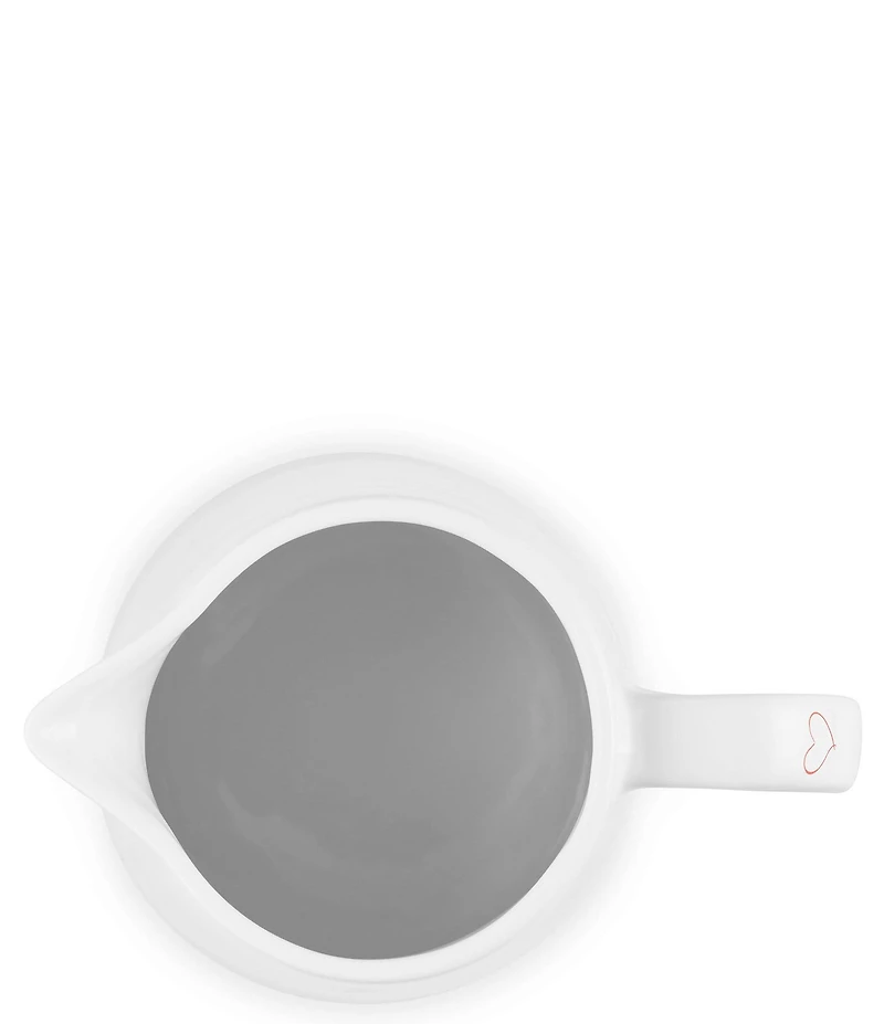Le Creuset Stoneware Signature Pitcher Mon Coeur Hearts 1.6-Quart