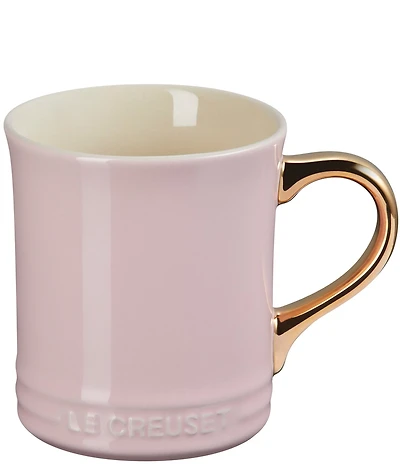 Le Creuset Vancouver Mug Gold Handle, 14-oz.