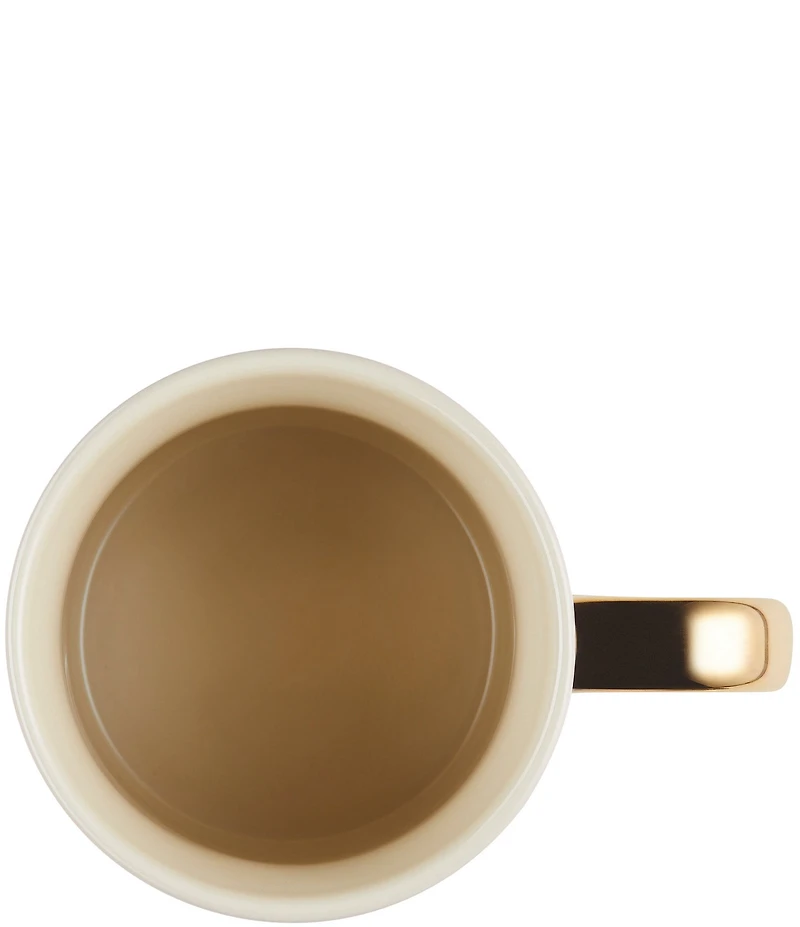 Le Creuset Vancouver Mug Gold Handle, 14-oz.