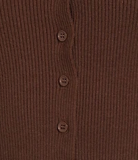 Le Lis Button Front Short Sleeve Top