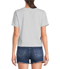Le Lis Patriotic Dog Short Sleeve Graphic Tee