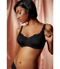 Le Mystere Dream Tisha Full-Busted Contour Underwire U-Back Lace T-shirt Bra