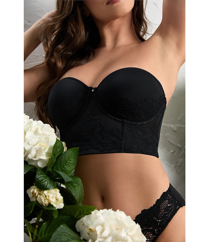 Le Mystere Lace Allure Contour Cup Convertible Bustier