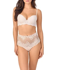 Le Mystere Lace Allure Cut & Sewn Padded Demi Bra