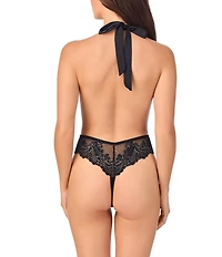 Le Mystere Lace Allure Halter Neck Bodysuit