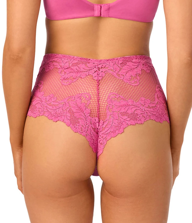 Le Mystere Lace Allure High Waisted Thong