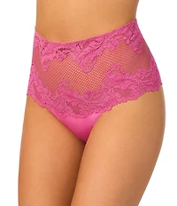 Le Mystere Lace Allure High Waisted Thong