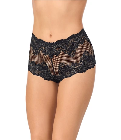 Le Mystere Lace Allure High Waisted Boyshort