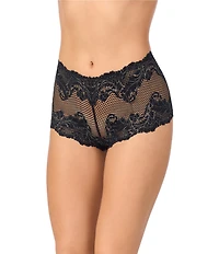 Le Mystere Lace Allure High Waisted Boyshort