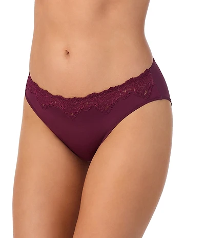 Le Mystere Lace Allure Microfiber Bikini Panty
