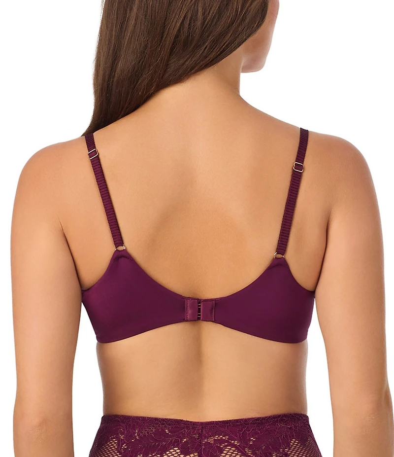 Le Mystere Lace Allure Unlined Scoop Neck Adjustable Bra